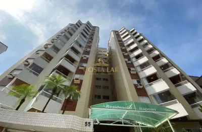 Apto 2 dorms. mobiliado com sacada gourmet – bairro guilhermina, praia grande/sp