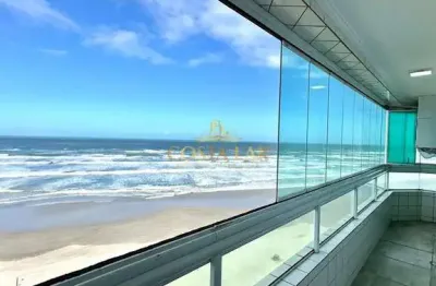 Apartamento à venda 2 dormitórios , frente mar ,maracanã em praia grande - sp