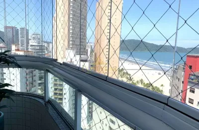 Apartamento vista privilegiada ,4 dormitórios na guilhermina, paia grande - sp