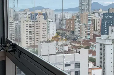 Apartamento à venda de1dormitório, com 74m² , planejados no  embaré  em santos