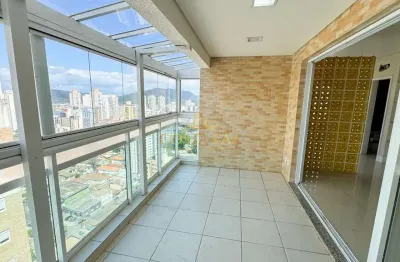 Cobertura exclusiva com 3 suítes e vista privilegiada na ponta da praia - santos