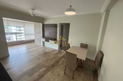 Apartamento de 2 quartos (1 suíte), 1 vaga e varanda no forte - praia grande!