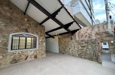 Casa de 2 quartos, com piscina e churrasqueira - Tupi, Praia Grande. Financie!