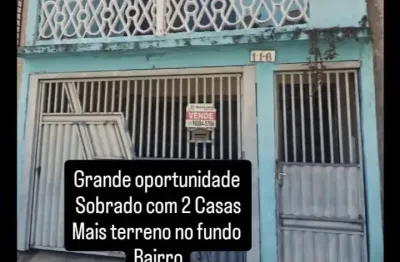 Sobrado com 2 casas - bairro recanto verde do sol r$ 180.000,00