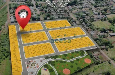 Lançamento loteamento don antônio residencial em lindoeste - pr