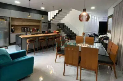 Sobrado com 3 suítes à venda, 196 m² por r$ 1.890.000 - condomínio paysage felicitá - cascavel/pr