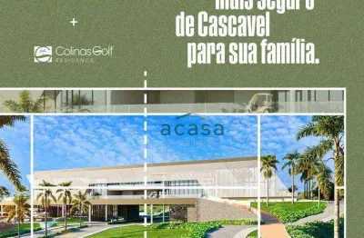 Terreno em condomínio fechado à venda na Rua Curitiba, Universitário, Cascavel