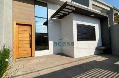 Casa com 3 dormitórios à venda, 90 m² por r$ 600.000,00 - tropical iii - cascavel/pr