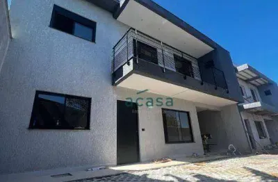 Sobrado com 3 dormitórios à venda, 130 m² por r$ 680.000,00 - canadá - cascavel/pr
