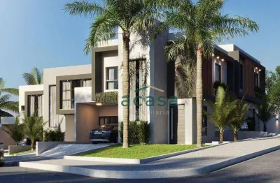 Sobrado com 1 suíte mais 2 dormitórios à venda, 127 m² - cancelli - cascavel/pr