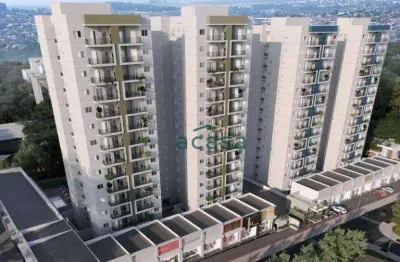 Apartamento com 1 suíte 1 dormitório à venda por r$ 358.050 - floresta - cascavel/pr