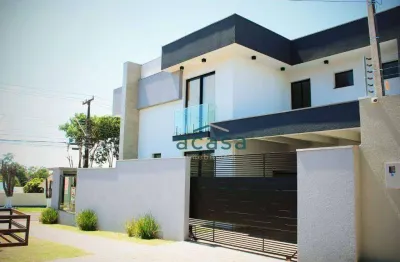 Sobrado à venda, 200 m² por r$ 1.650.000,00 - maria luiza - cascavel/pr