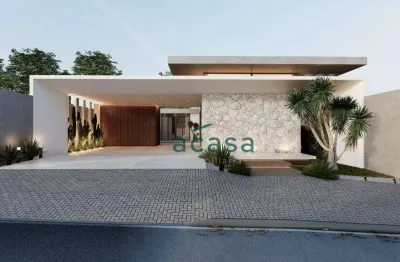 Casa com 3 suítes à venda, 180 m² por r$ 1.800.000 - colinas tropical - cascavel/pr