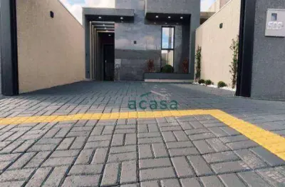 Casa com 2 dormitórios à venda, 60 m² por r$ 295.000,00 - ecopark - cascavel/pr