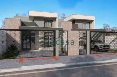 Casa com duas suítes à venda, 90 m² - tropical iii - cascavel/pr