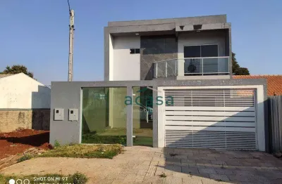 Sobrado com 3 dormitórios à venda, 110 m² por r$ 670.000,00 - universitário - cascavel/pr