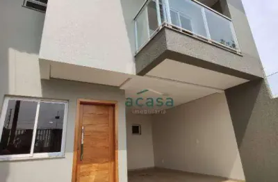 Sobrado com 3 dormitórios à venda, 125 m² por r$ 649.000,00 - parque são paulo - cascavel/pr