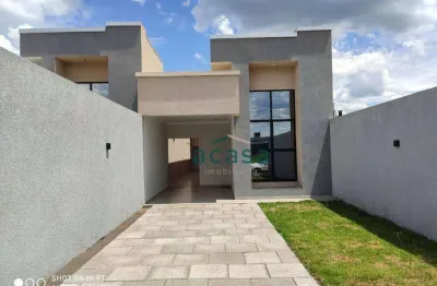 Casa com 96m² 2 quartos e 1 suíte por r$ 420.000,00 - jardim veredas - cascavel/pr