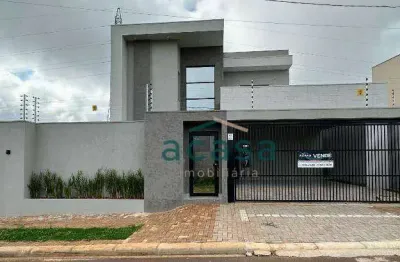 Sobrado à venda, 184 m² por r$ 1.680.000,00 - colinas tropical ii - cascavel/pr