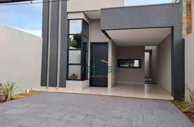 Casa à venda, 107 m² por r$ 630.000,00 - coqueiral - cascavel/pr