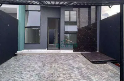 Casa com 2 dormitórios à venda, 65 m² - positano - cascavel/pr