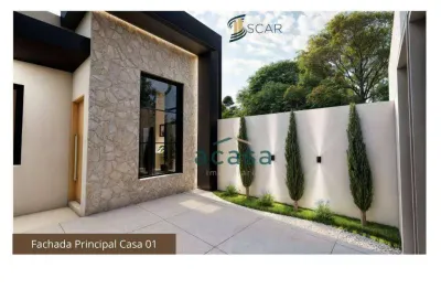 Casa térrea com 3 quartos e piscina localizada no bairro pacaembu  por r$ 780.000 - cascavel/pr