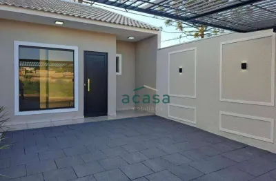Casa com 3 dormitórios à venda, 60 m² - interlagos - cascavel/pr