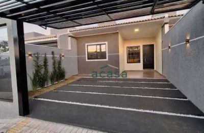 Casa com 2 dormitórios 1 suíte à venda, 75 m²- floresta - cascavel/pr