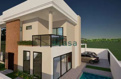 Sobrado com 3 dormitórios à venda, 244 m² por r$ 1.700.000,00 - tropical ii - cascavel/pr