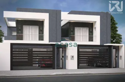 Sobrado com 3 suítes à venda, 153 m² por r$ 890.000 - paraíso tropical - cascavel/pr