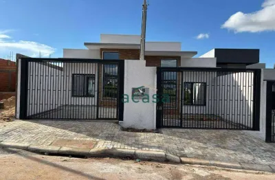 Casa com 2 dormitórios 1 suíte  à venda, 69 m² - brasmadeira - cascavel/pr