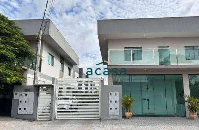 Sobrado com 1 suíte 2 dormitórios à venda, 134 m² por r$ 599.000 - santa felicidade - cascavel/pr
