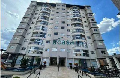 Apartamento com 2 dormitórios 1 suíte à venda, 78 m²- coqueiral - cascavel/pr