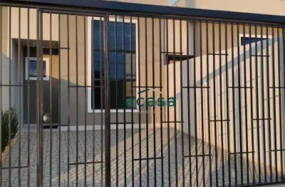 Casa com 3 dormitórios à venda, 63 m² por r$ 309.000,00 - zona rural - santa tereza do oeste/pr