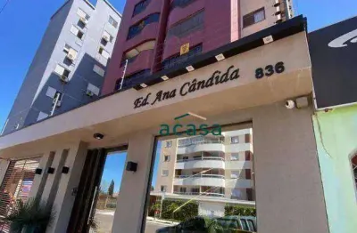 Apartamento com 1 suíte e 2 dormitórios à venda por r$ 480.000 - centro - cascavel/pr