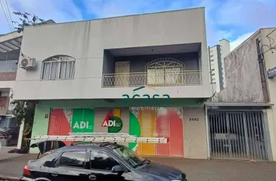 Sobrado comercial à venda, com 489 m² por r$ 2.600.000 - centro - cascavel/pr