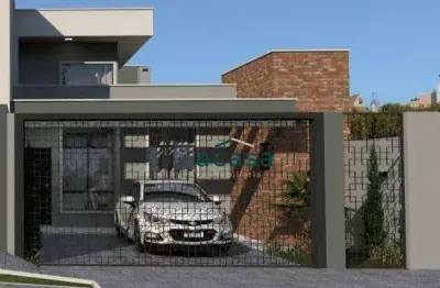 Casa com 2 dormitórios à venda, 80 m² por r$ 650.000,00 - fag - cascavel/pr
