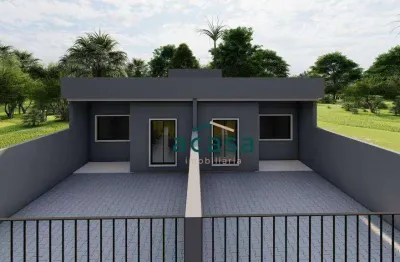 Casa com 3 dormitórios à venda, 60 m² - ecopark - cascavel/pr