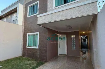 Sobrado com 3 dormitórios à venda, 159 m² por r$ 800.000,00 - cancelli - cascavel/pr