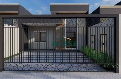 Casa com 2 dormitórios à venda, 53 m² por r$ 325.000,00 - floresta - cascavel/pr