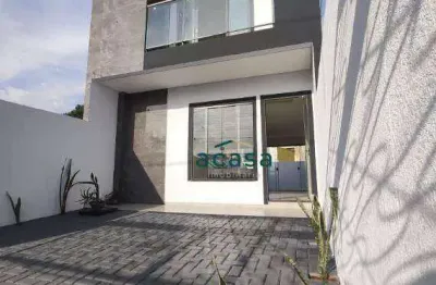 Sobrado com 3 quartos sendo 1 suíte à venda, 90m² alvorada - cascavel/pr