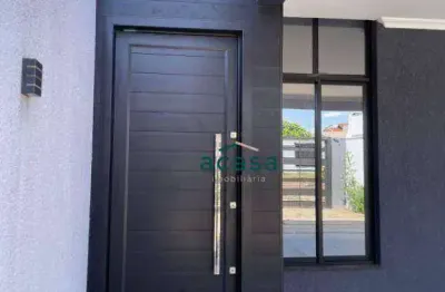 Casa com 1 suíte mais  2 dormitórios à venda, 128 m² - alto alegre - cascavel/pr