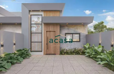 Casa com 3 dormitórios à venda, 71 m² por r$ 487.000,00 - tropical 4 - cascavel/pr