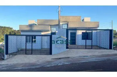 Casa com 1 suíte e 1 dormitório à venda - cataratas - cascavel/pr