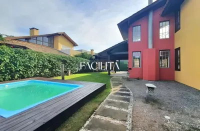 Casa com 3 quartos para alugar na servidão dos artistas, 1000, rio tavares, florianópolis por r$ 10.900