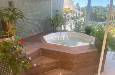 Cobertura com 2 quartos para alugar na rua pastor william richard schisler filho, 868, itacorubi, florianópolis por r$ 10.000