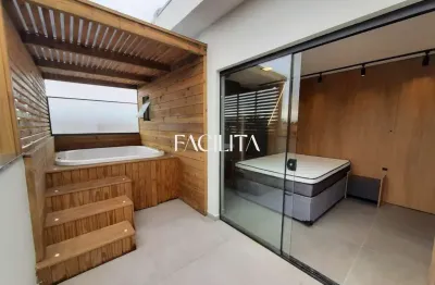 Cobertura com 1 quarto para alugar na servidão dona vitorina lopes, 189, campeche, florianópolis por r$ 5.500