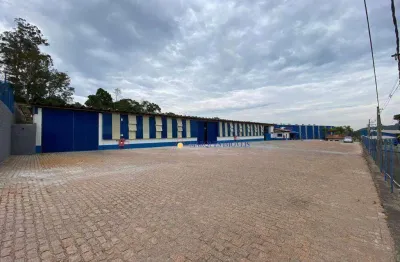 Galpão para alugar, 1100 m² por r$ 35.000,00/mês - padre sanches - louveira/sp