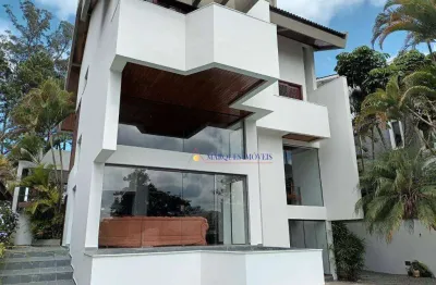 Aldeia da serra 4 suítes, 350m² - venda por r$ 2.600.000 ou aluguel por r$ 14.801/mês - morada dos pássaros - barueri/sp