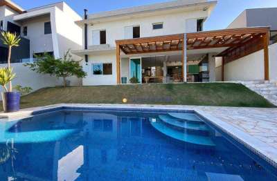 Casa com 3 dormitórios à venda, 240 m² por r$ 2.250.000,00 - condomínio reserva santa isabel - louveira/sp